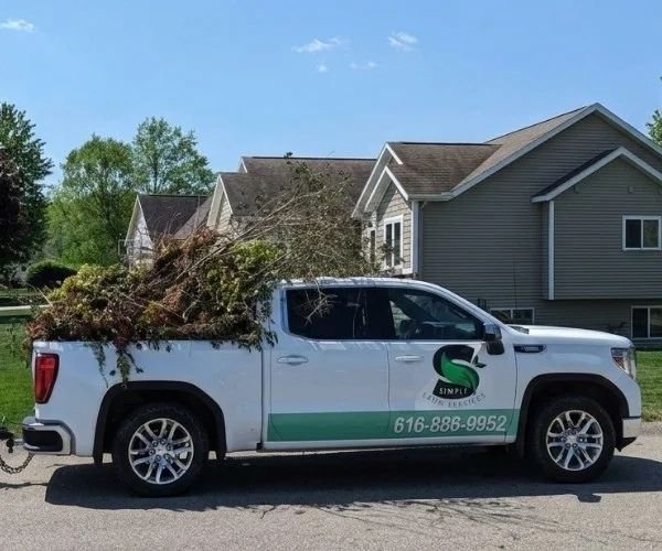 Simple Lawn Services Vehicle